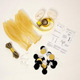 Kit de ballons avec confettis or et argent - Solsken