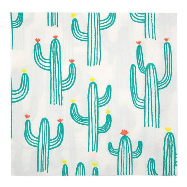 Serviettes en papier cactus - Solsken